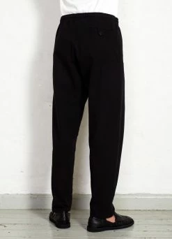 HANSEN GARMENTS JACK | Casual Drawstring Pants | Black -Deals Bottoms Store jack casual drawstring pants black hansen garments 537425