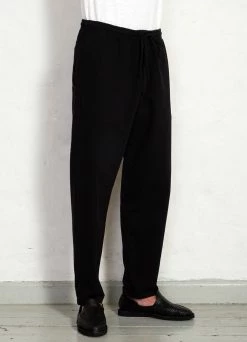 HANSEN GARMENTS JACK | Casual Drawstring Pants | Black -Deals Bottoms Store jack casual drawstring pants black hansen garments 882649