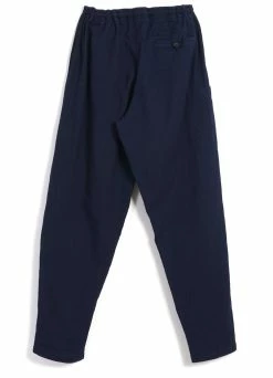 HANSEN GARMENTS JACK | Casual Drawstring Pants | Waffle Indigo -Deals Bottoms Store jack casual drawstring pants waffle indigo hansen garments 812530