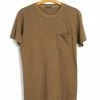HANSEN GARMENTS JAMES | Crew Neck Pocket T | Khakish