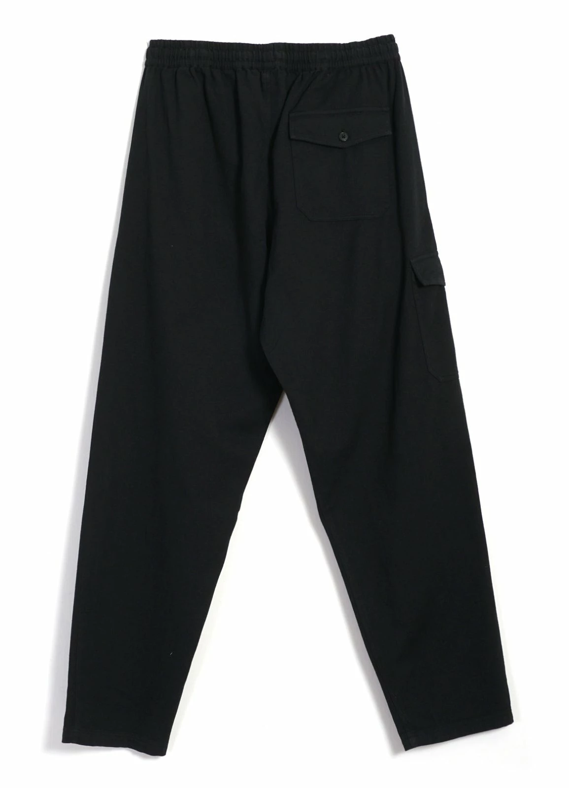 HANSEN GARMENTS JIMMY | Casual Cargo Drawstring Pants | Black 4 HANSEN GARMENTS JIMMY | Casual Cargo Drawstring Pants | Black - Image 4
