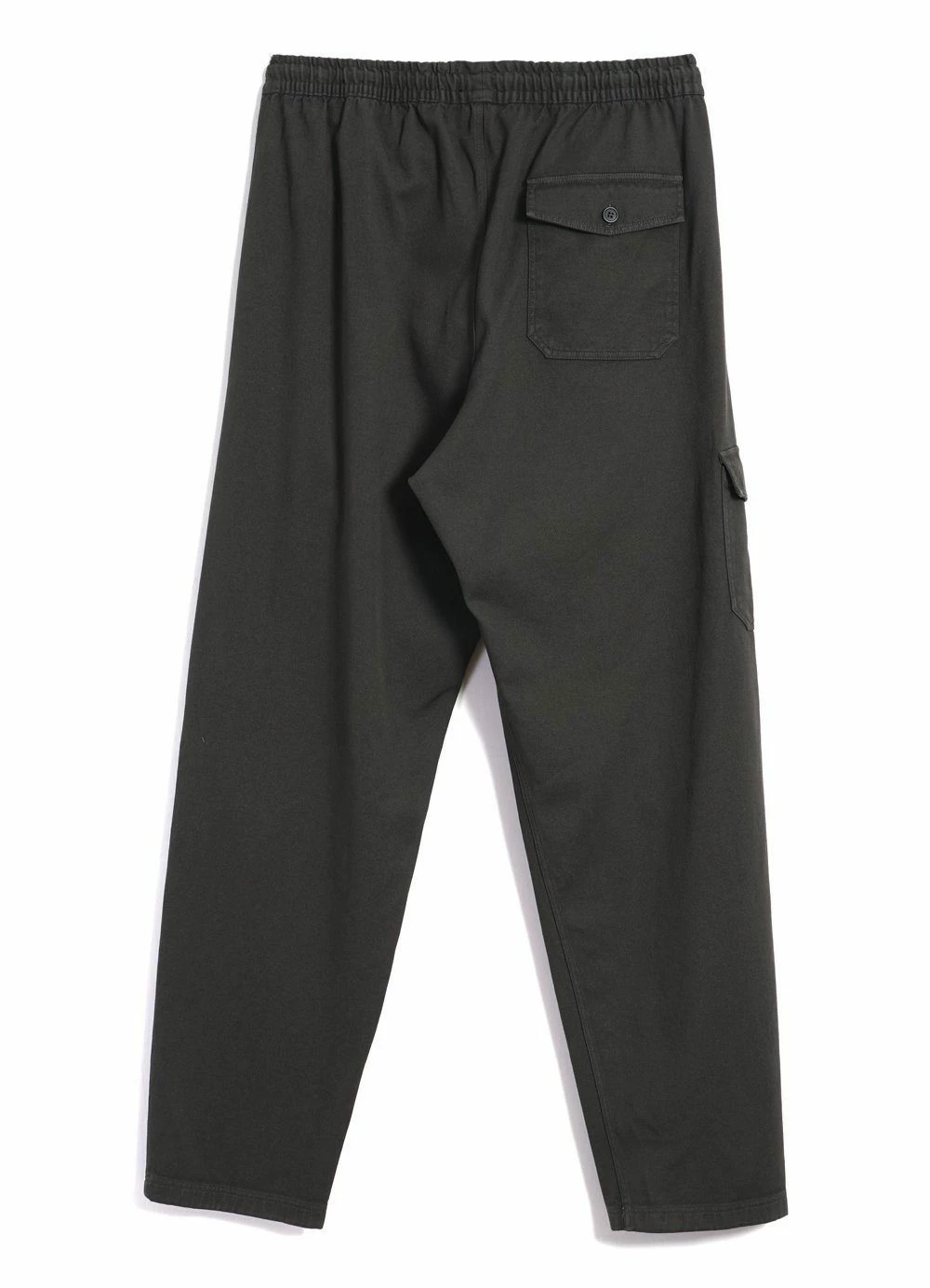 HANSEN GARMENTS JIMMY | Casual Cargo Drawstring Pants | Dark Forest 4 HANSEN GARMENTS JIMMY | Casual Cargo Drawstring Pants | Dark Forest - Image 4