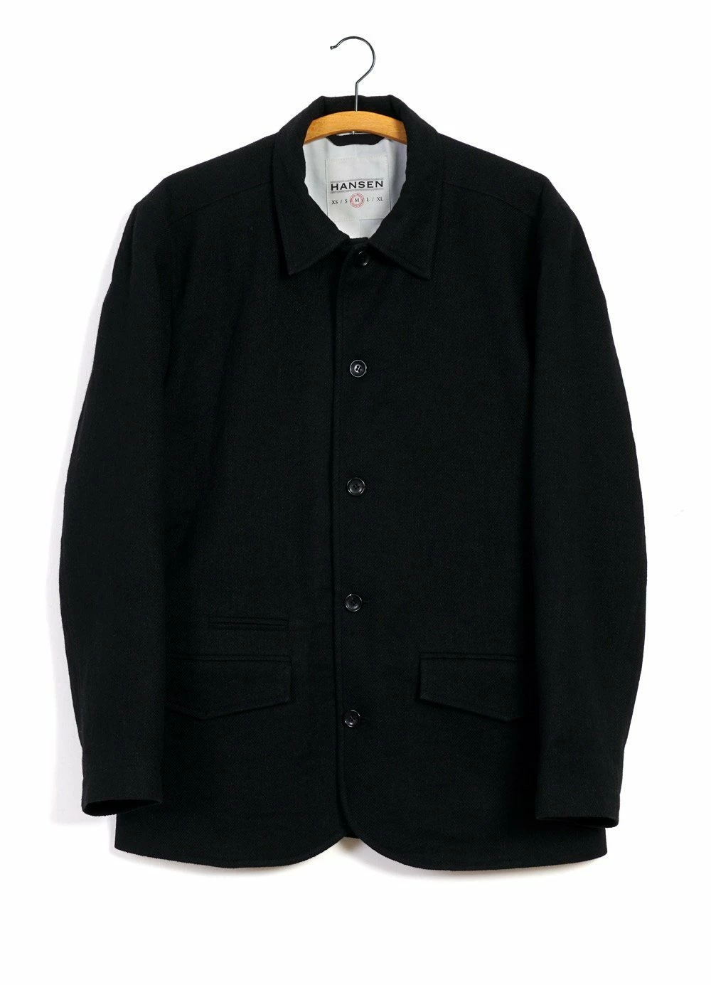 HANSEN GARMENTS JOHANNES | Relaxed Blazer Jacket | Black 1 HANSEN GARMENTS JOHANNES | Relaxed Blazer Jacket | Black