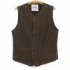 HANSEN GARMENTS KAJ | Casual Waistcoat | Nut