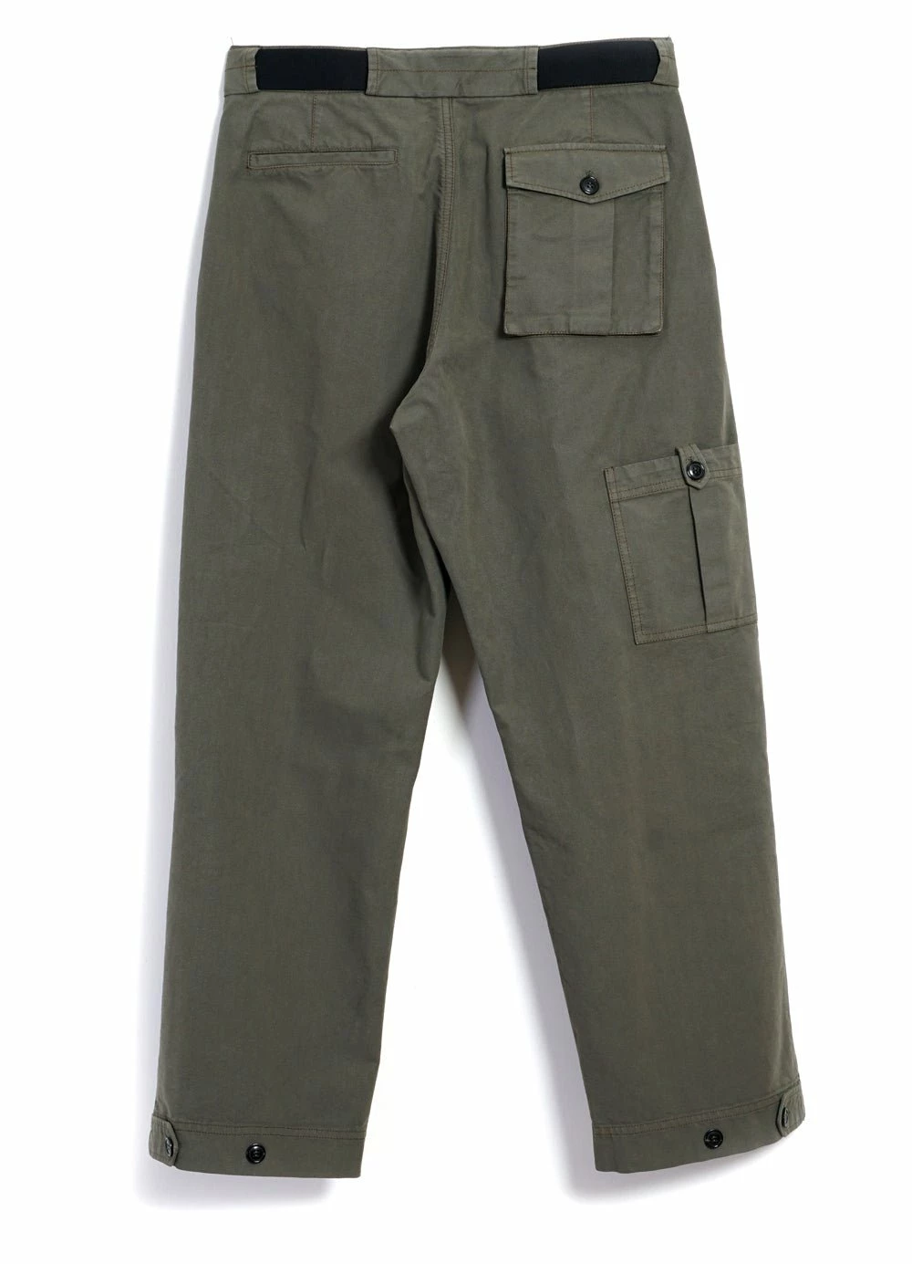 HANSEN GARMENTS KARLO | Wide Cut Utility Trousers | Green 5 HANSEN GARMENTS KARLO | Wide Cut Utility Trousers | Green - Image 5