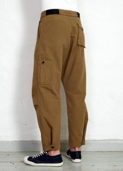 HANSEN GARMENTS KARLO | Wide Cut Utility Trousers | Khaki 11 HANSEN GARMENTS KARLO | Wide Cut Utility Trousers | Khaki -Deals Bottoms Store karlo wide cut utility trousers khaki hansen garments 448393