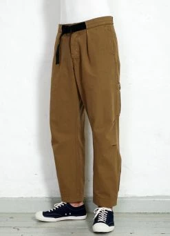 HANSEN GARMENTS KARLO | Wide Cut Utility Trousers | Khaki 10 HANSEN GARMENTS KARLO | Wide Cut Utility Trousers | Khaki -Deals Bottoms Store karlo wide cut utility trousers khaki hansen garments 667696