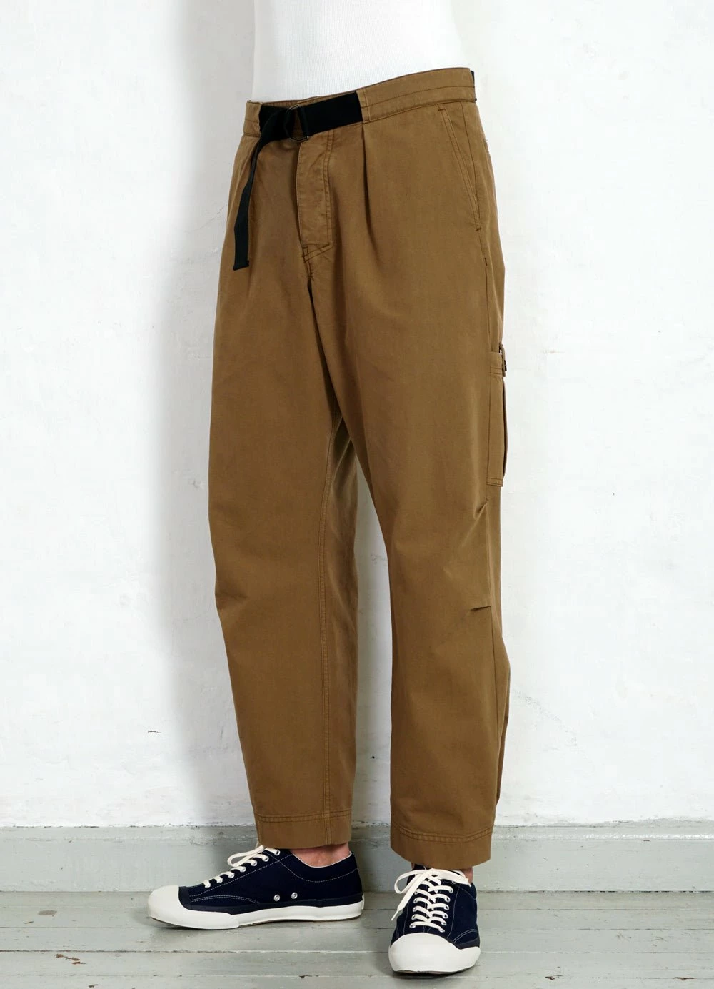 HANSEN GARMENTS KARLO | Wide Cut Utility Trousers | Khaki 3 HANSEN GARMENTS KARLO | Wide Cut Utility Trousers | Khaki - Image 3