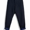 HANSEN GARMENTS KEN | Wide Cut Trousers| 3-Tone Blue