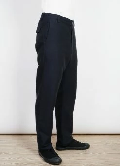 HANSEN GARMENTS KEN | Wide Cut Trousers| 3-Tone Blue -Deals Bottoms Store ken wide cut trousers 3 tone blue 199083