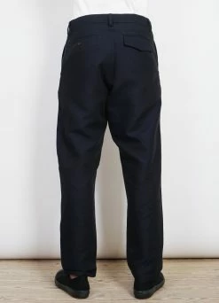 HANSEN GARMENTS KEN | Wide Cut Trousers| 3-Tone Blue -Deals Bottoms Store ken wide cut trousers 3 tone blue 257994