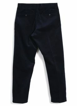 HANSEN GARMENTS KEN | Wide Cut Trousers | Fluid Navy -Deals Bottoms Store ken wide cut trousers fluid navy hansen garments 174909