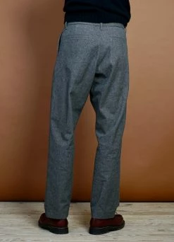 HANSEN GARMENTS KEN | Wide Cut Trousers | Gravel 10 HANSEN GARMENTS KEN | Wide Cut Trousers | Gravel -Deals Bottoms Store ken wide cut trousers gravel hansen garments 519399