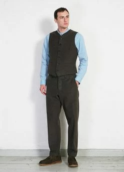 HANSEN GARMENTS KEN | Wide Cut Trousers | Greenish 12 HANSEN GARMENTS KEN | Wide Cut Trousers | Greenish -Deals Bottoms Store ken wide cut trousers greenish hansen garments 787023