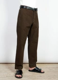 HANSEN GARMENTS KEN | Wide Cut Trousers | Nut -Deals Bottoms Store ken wide cut trousers nut 724242
