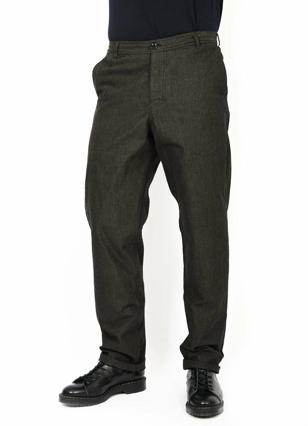 HANSEN GARMENTS KEN | Wide Cut Trousers | Woods 2 HANSEN GARMENTS KEN | Wide Cut Trousers | Woods - Image 2