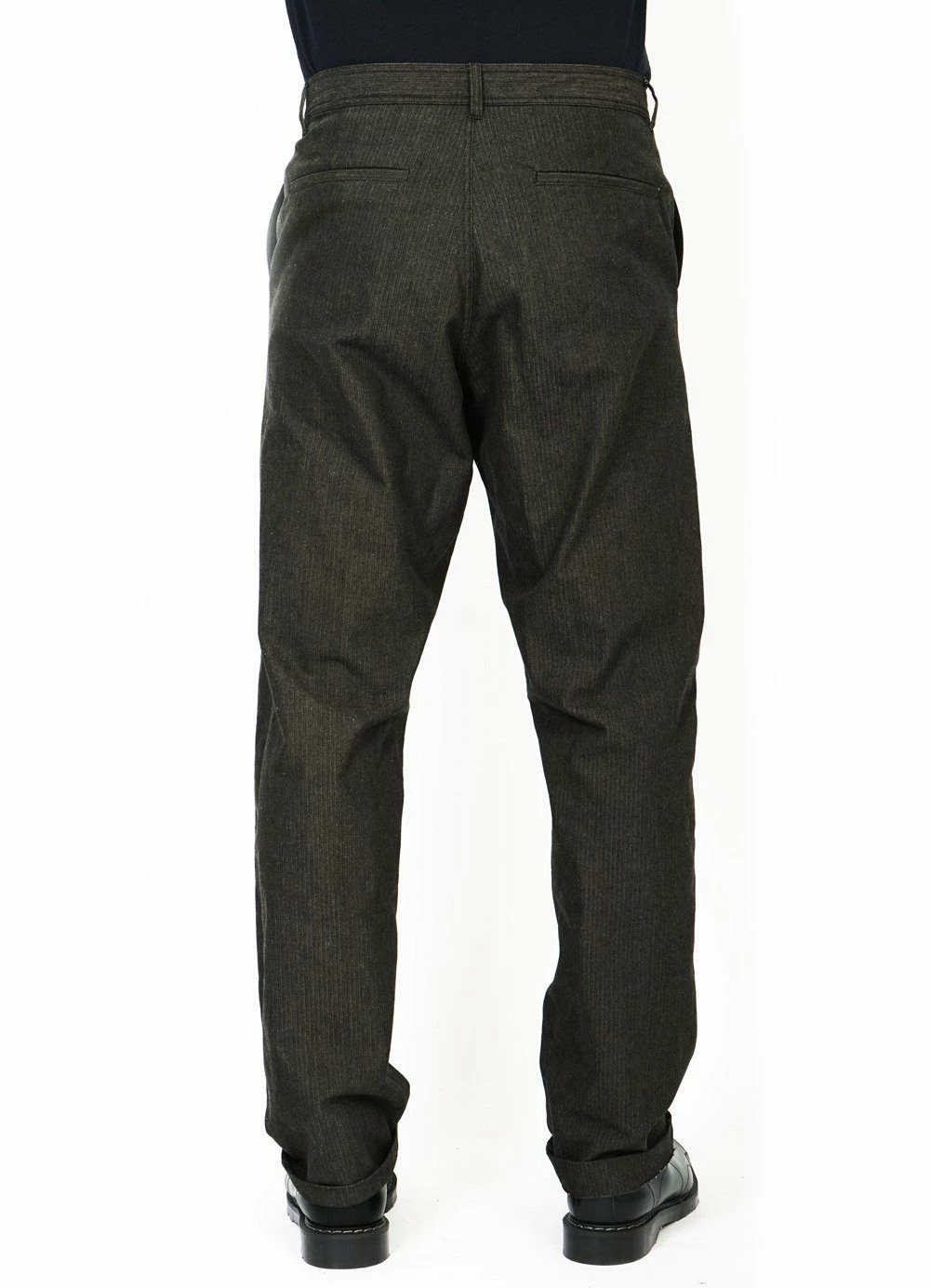 HANSEN GARMENTS KEN | Wide Cut Trousers | Woods 4 HANSEN GARMENTS KEN | Wide Cut Trousers | Woods - Image 4