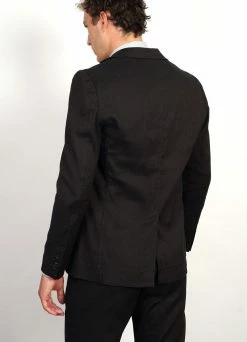 HANSEN GARMENTS KRISTIAN | Two Button Blazer | Coffee Melange -Deals Bottoms Store kristian two button blazer coffee melange 564572