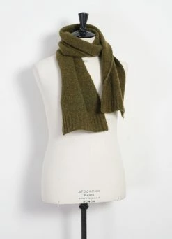 HANSEN GARMENTS LARS | Rib Stitch Scarf | Garden -Deals Bottoms Store lars rib stitch scarf garden hansen garments 318847