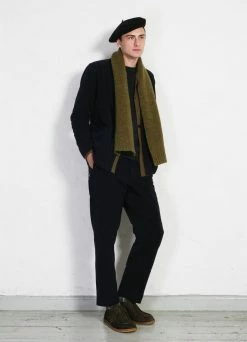 HANSEN GARMENTS LARS | Rib Stitch Scarf | Garden -Deals Bottoms Store lars rib stitch scarf garden hansen garments 614564
