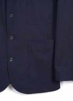 HANSEN GARMENTS LUKAS | Casual Blazer | Indigo -Deals Bottoms Store lukas casual blazer indigo hansen garments 469636