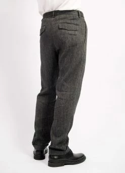 HANSEN GARMENTS MADS | Loose Fit Trousers | Dark Navy -Deals Bottoms Store mads loose fit trousers dark navy 250 360521