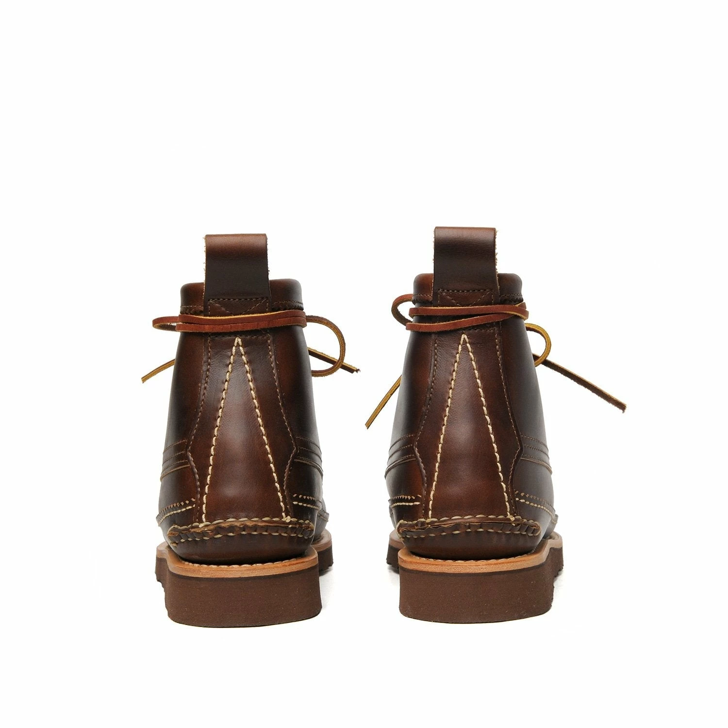 YUKETEN MAINE GUIDE DB | All Handsewn Lace To Toe Boots | G Brown 3 YUKETEN MAINE GUIDE DB | All Handsewn Lace To Toe Boots | G Brown - Image 3