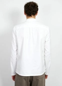 HANSEN GARMENTS MARIUS | Casual Pull On Shirt | White -Deals Bottoms Store marius casual pull on shirt white 300819