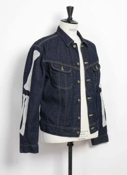 KAPITAL MEXICAN TUXEDO | 11.5oz Westerner Denim Jacket | Indigo -Deals Bottoms Store mexican tuxedo 115oz westerner denim jacket indigo kapital 677645