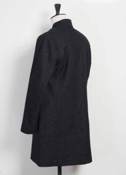 HANSEN GARMENTS MIKAEL | Denim Like Scarecrow’s Coat | True Blue -Deals Bottoms Store mikael denim like scarecrows coat true blue hansen garments 188856