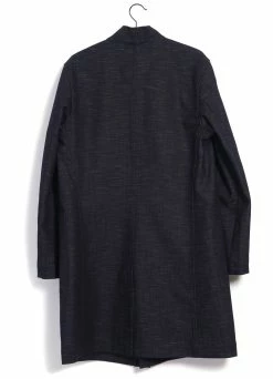 HANSEN GARMENTS MIKAEL | Denim Like Scarecrow’s Coat | True Blue -Deals Bottoms Store mikael denim like scarecrows coat true blue hansen garments 952495