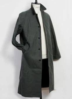 HANSEN GARMENTS MORTEN | Long Windbreaker Coat | Dark Sage 11 HANSEN GARMENTS MORTEN | Long Windbreaker Coat | Dark Sage -Deals Bottoms Store morten long windbreaker coat dark sage hansen garments 526190