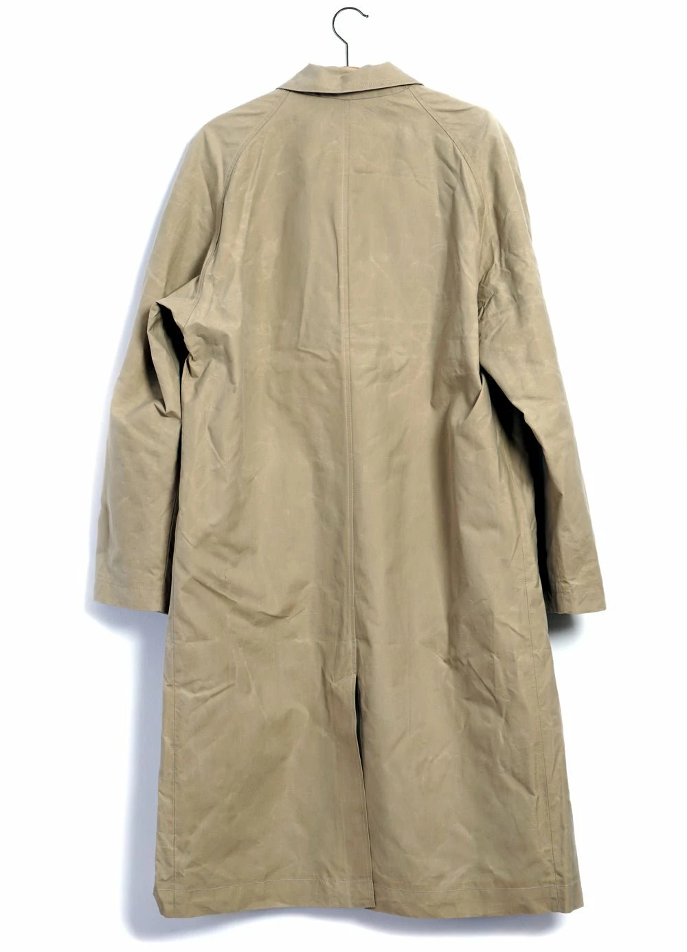 HANSEN GARMENTS MORTEN | Long Windbreaker Coat | Sand 3 HANSEN GARMENTS MORTEN | Long Windbreaker Coat | Sand - Image 3