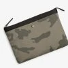 MISMO M/S POUCH LARGE | Sage Camo/Dark Brown