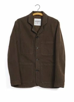 HANSEN GARMENTS NICOLAI | Informal 4-button Blazer | Nut