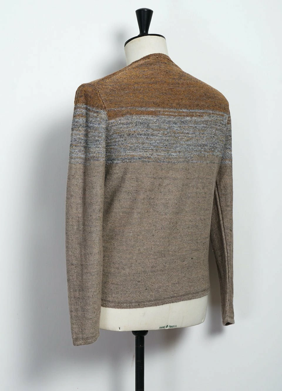 INIS MEÁIN OMBRÉ TUNIC | Linen Landscape Tunic | Beach/Stone 3 INIS MEÁIN OMBRÉ TUNIC | Linen Landscape Tunic | Beach/Stone - Image 3