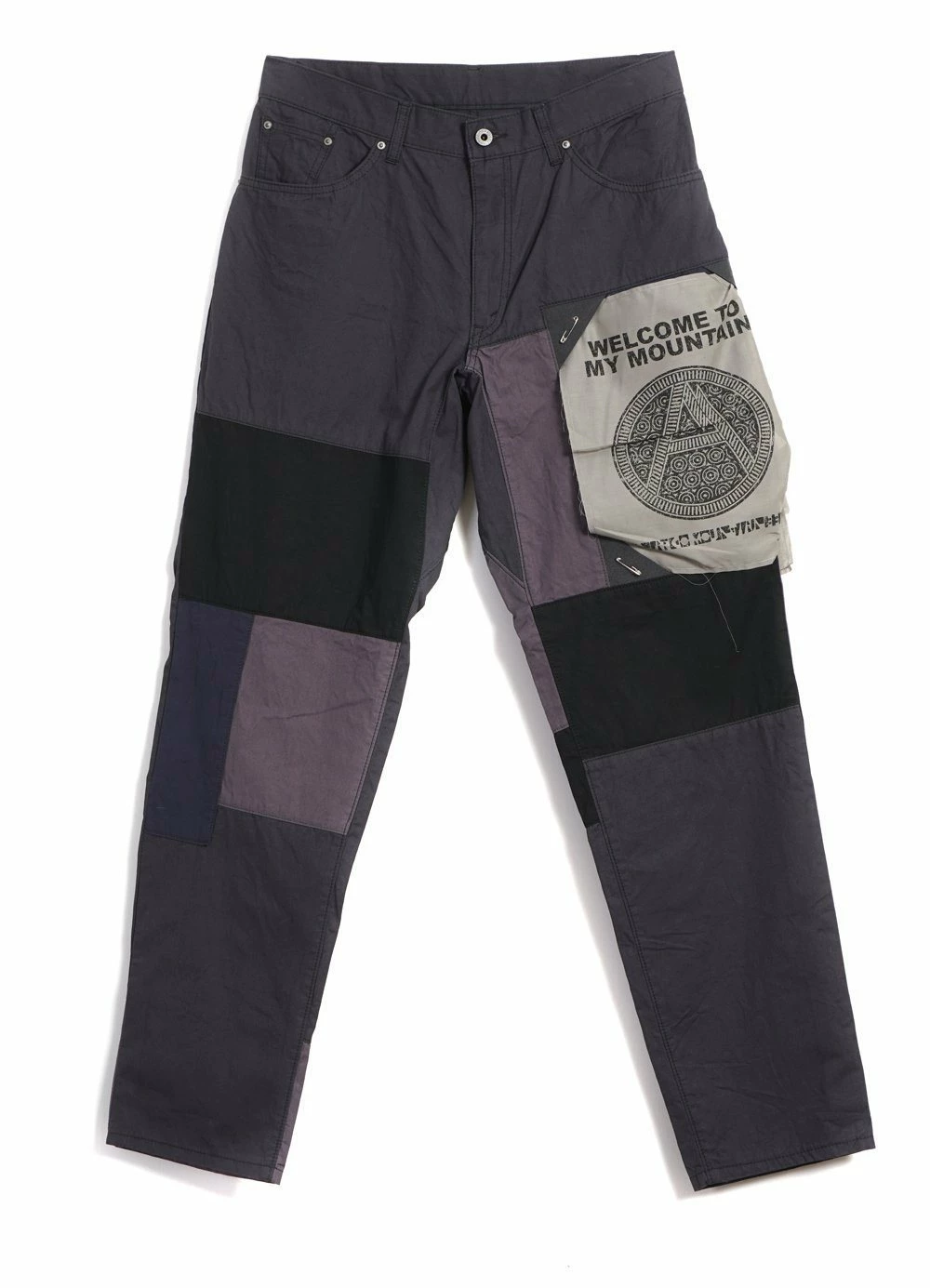 MOUNTAIN RESEARCH PATCHWORK PANTS | Grey 1 MOUNTAIN RESEARCH PATCHWORK PANTS | Grey