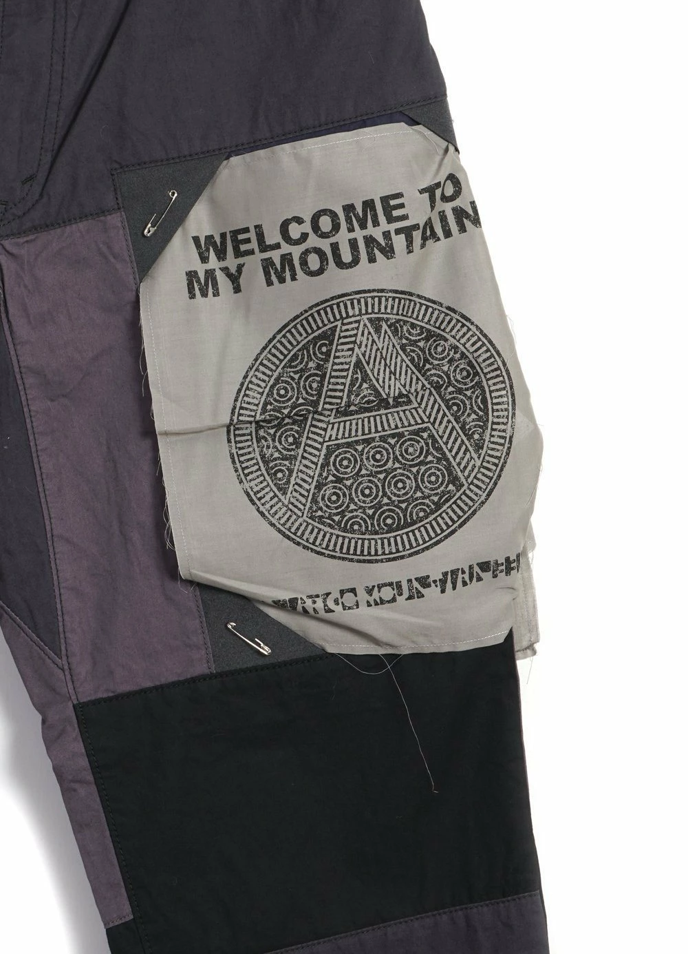 MOUNTAIN RESEARCH PATCHWORK PANTS | Grey 3 MOUNTAIN RESEARCH PATCHWORK PANTS | Grey - Image 3
