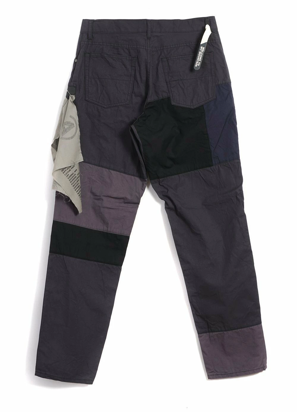 MOUNTAIN RESEARCH PATCHWORK PANTS | Grey 2 MOUNTAIN RESEARCH PATCHWORK PANTS | Grey - Image 2