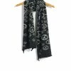 KAPITAL PEACE | Compressed Wool Scarf | Black