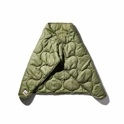 Puebco QUILTED WRAP BLANKET | ARMY