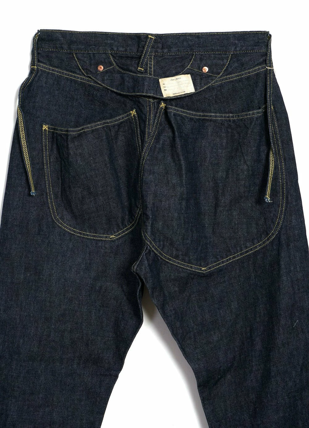 KAPITAL RINGOMAN | 14oz Denim Pants | One Wash 4 KAPITAL RINGOMAN | 14oz Denim Pants | One Wash - Image 4