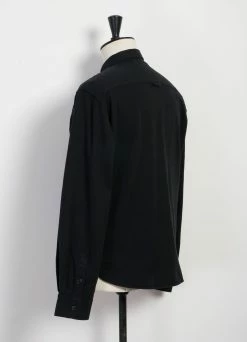 HANSEN GARMENTS RUBEN | Casual Over Shirt | Black -Deals Bottoms Store ruben casual over shirt black hansen garments 210856