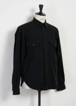 HANSEN GARMENTS RUBEN | Casual Over Shirt | Black -Deals Bottoms Store ruben casual over shirt black hansen garments 733673