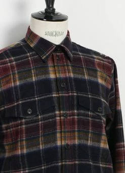 HANSEN GARMENTS RUBEN | Casual Over Shirt | Multi Colour Check -Deals Bottoms Store ruben casual over shirt multi colour check hansen garments 605138