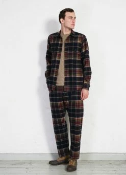HANSEN GARMENTS RUBEN | Casual Over Shirt | Multi Colour Check -Deals Bottoms Store ruben casual over shirt multi colour check hansen garments 799419