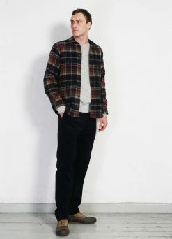 HANSEN GARMENTS RUBEN | Casual Over Shirt | Multi Colour Check -Deals Bottoms Store ruben casual over shirt multi colour check hansen garments 832641