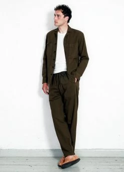 HANSEN GARMENTS SAM | Casual Over Shirt | Plant -Deals Bottoms Store sam casual over shirt plant hansen garments 801688
