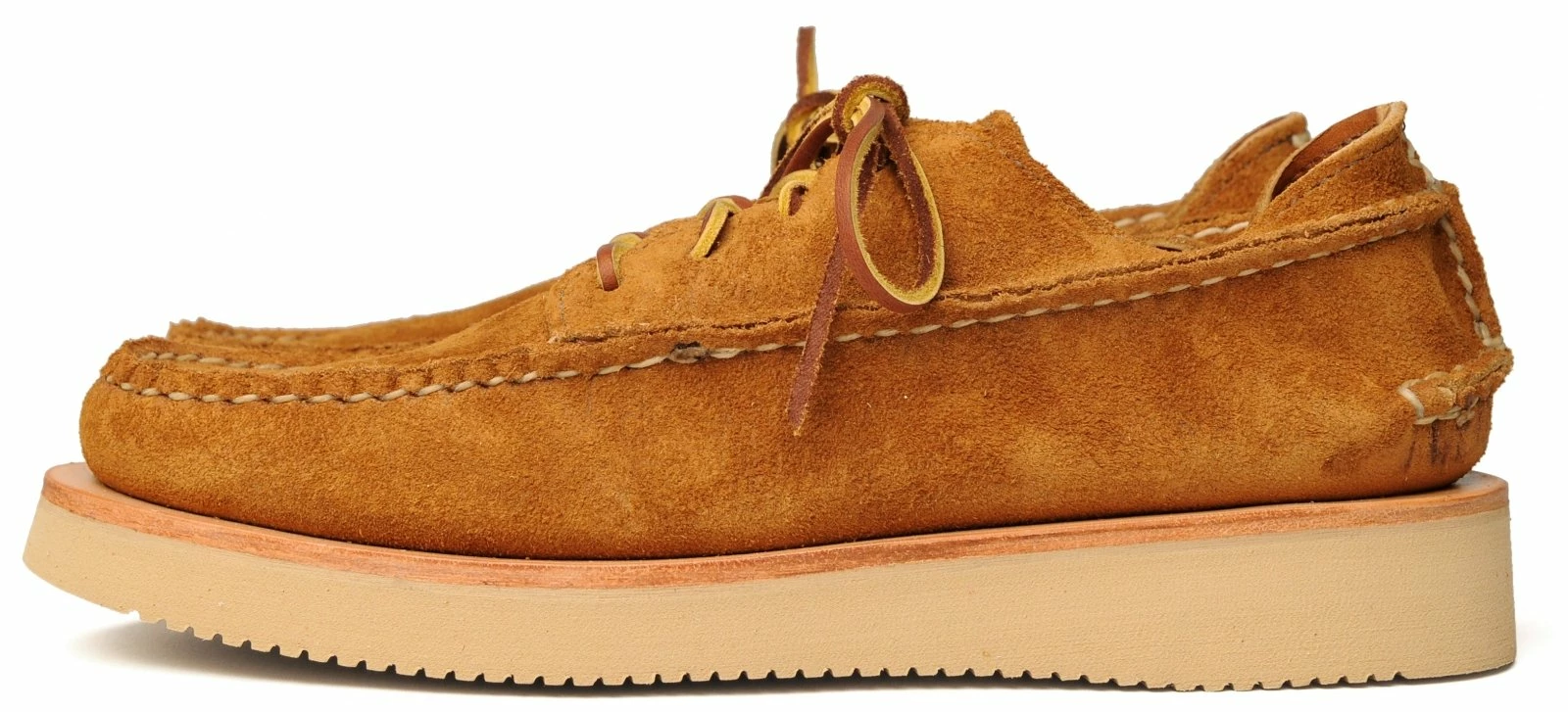 YUKETEN SEMI HANDSEWN MAINE GUIDE OX DB | Moccasin Shoe | FO G Brown 3 YUKETEN SEMI HANDSEWN MAINE GUIDE OX DB | Moccasin Shoe | FO G Brown - Image 3