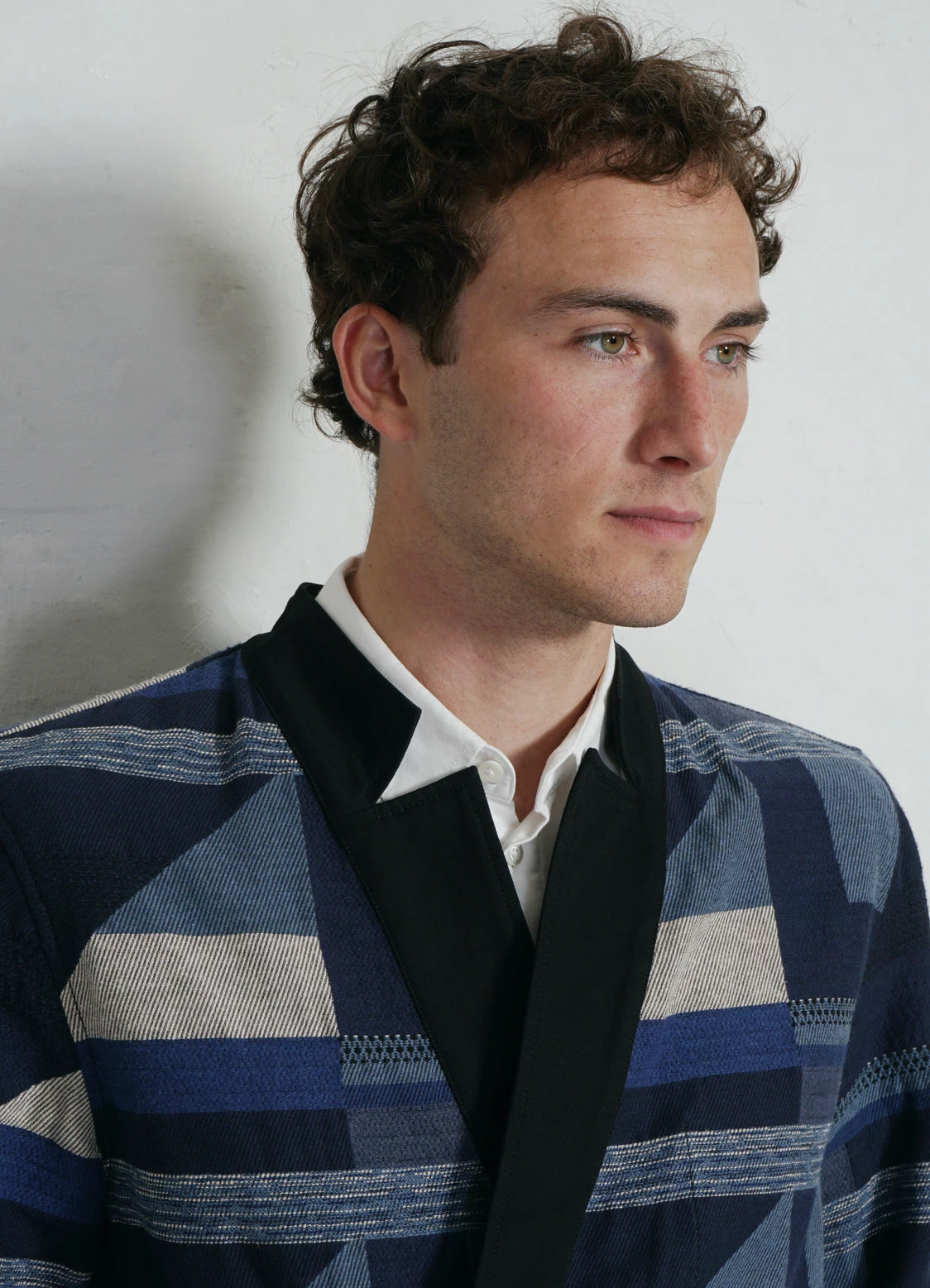 HANSEN GARMENTS FALK | Kakashi Blazer | Blue Mix 8 HANSEN GARMENTS FALK | Kakashi Blazer | Blue Mix - Image 8